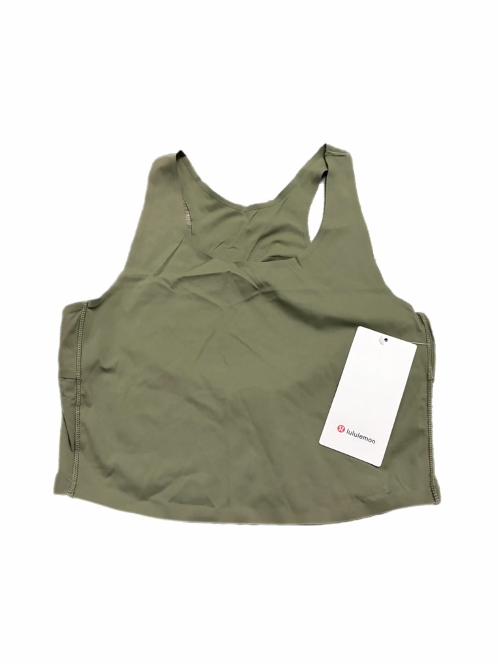 NWT Lululemon Fast and Free Tank Top *Light (Bay Leaf) Size L